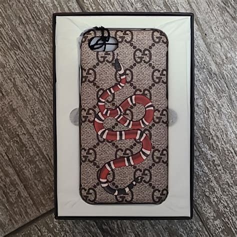 gucci iphone 8 plus phone case|gucci phone case kingsnake.